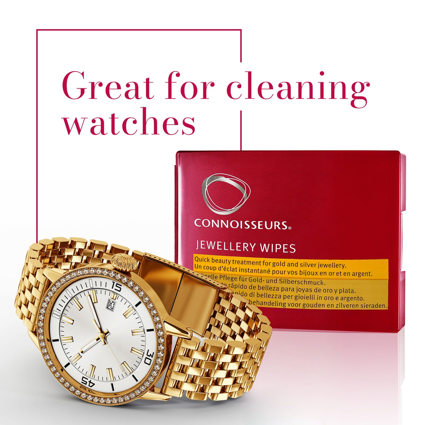 Conniosseurs Jewelry Wipes 7.6cm x 8.9cm